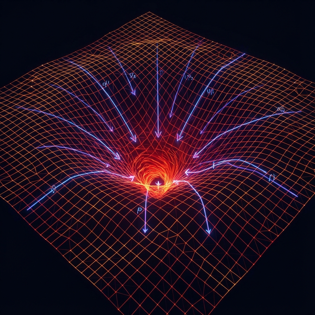 Abstract Visualization of a Moloch Trap Incentive Gradient